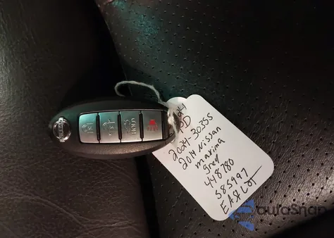 2014 Nissan Maxima S/Sv from USA, damaged, VIN 1N4AA5AP2EC448780